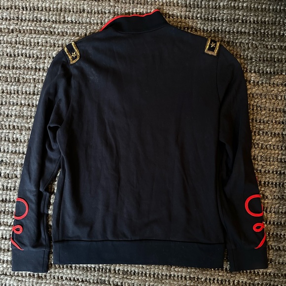 Ralph Lauren Purple Label Uniform Embellished Full Zip - Picture 9 of 9